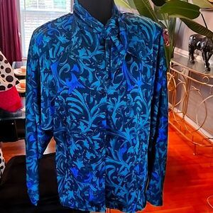 Vintage Melrose options blouse sz 14